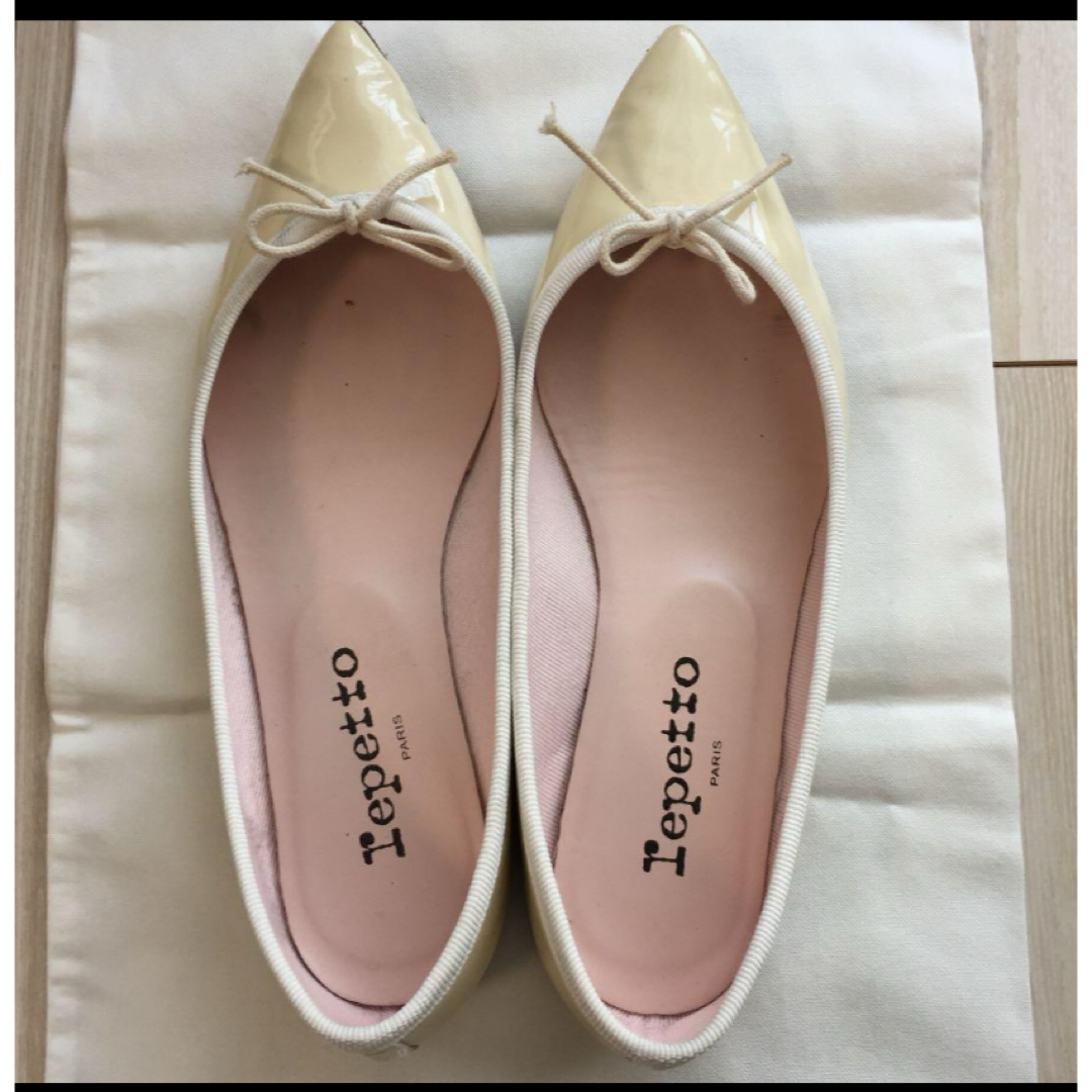 repetto(レペット)のレペット  ブリジット 35 アイボリー レディースの靴/シューズ(バレエシューズ)の商品写真