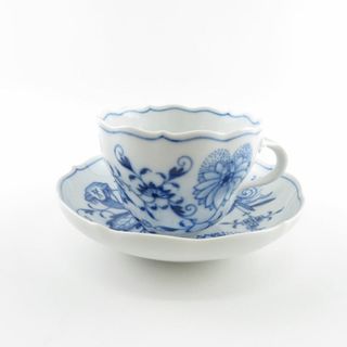 マイセン(MEISSEN)の美品 MEISSEN マイセン カップ＆ソーサー 1客 ティー/コーヒー兼用 220ml SU4649C (グラス/カップ)