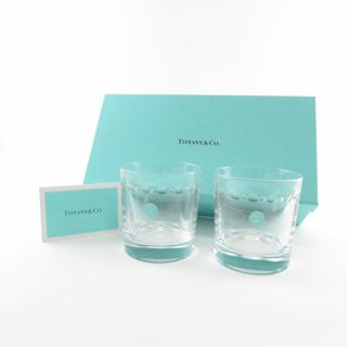 ティファニー(Tiffany & Co.)の美品 TIFFANY＆Co. ティファニー スウィング タンブラー 2点 ペア ロックグラス SY7592B2 (タンブラー)