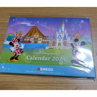 ディズニー(Disney)のカレンダー　2024 ディズニー　ミッキー　ディズニーランド　卓上　壁掛(カレンダー/スケジュール)