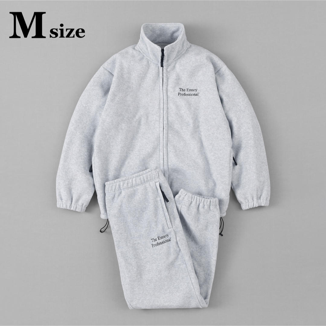 1LDK SELECT(ワンエルディーケーセレクト)の新品 ennoy エンノイ CITY FLEECE フリースセットアップ M メンズのトップス(ジャージ)の商品写真