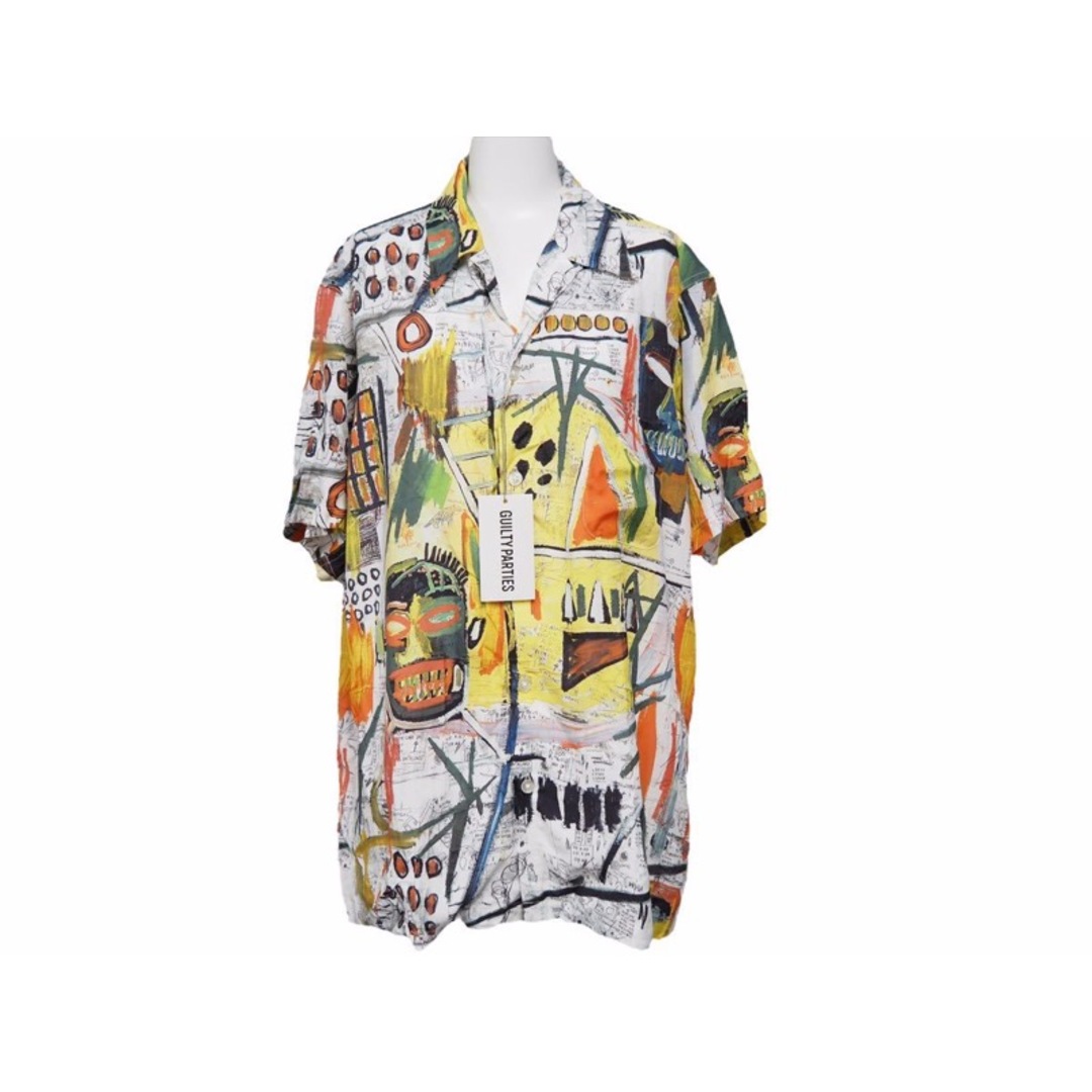 WACKO MARIA BASQUIAT 20SS ワコマリア バスキア ハワイアンシャツ M 未使用品 22702 メンズのトップス(シャツ)の商品写真