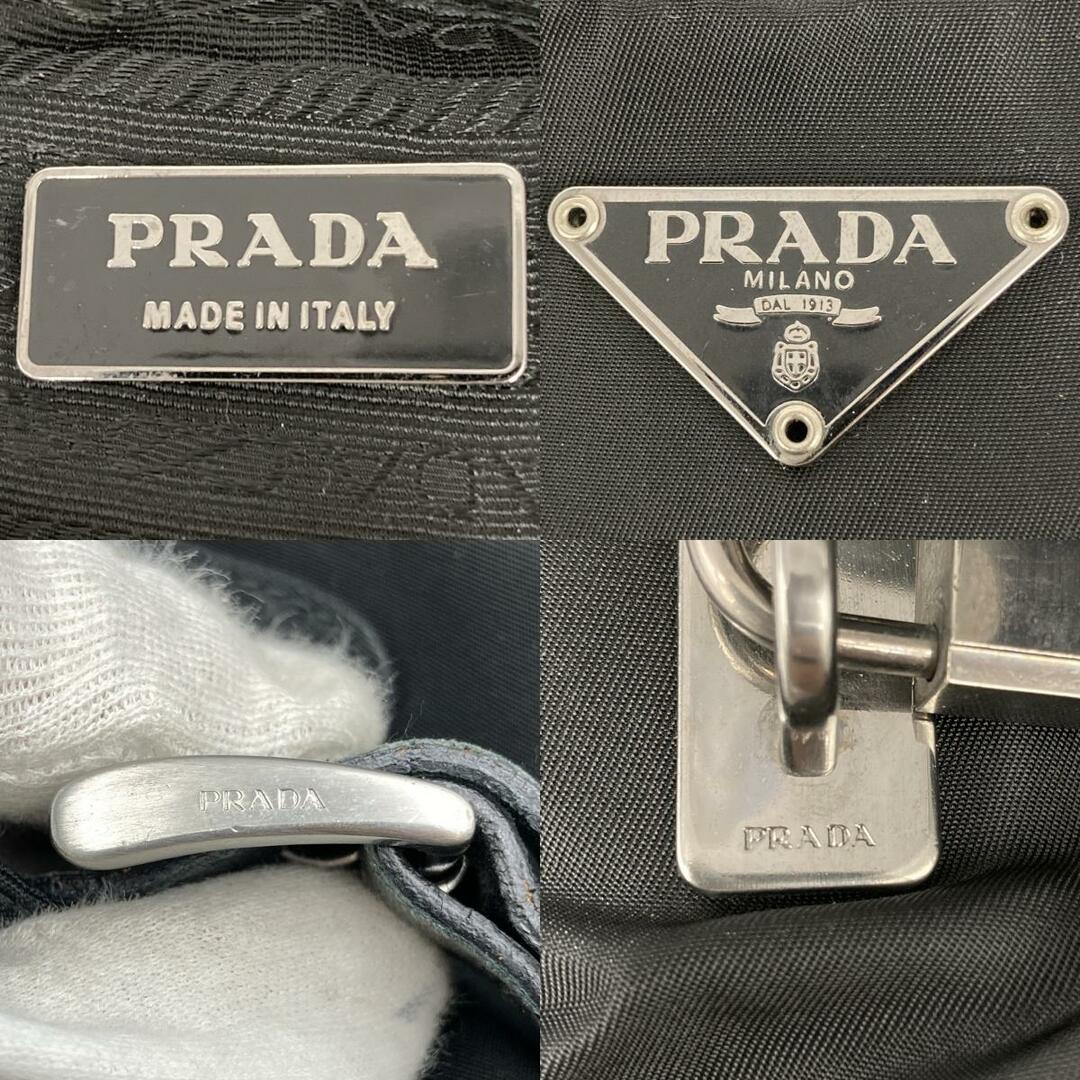 PRADA プラダ　ハンドバッグ　トートバッグ　カデナ　ナイロン　ブラック