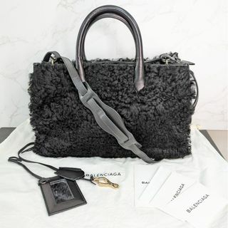 バレンシアガ(Balenciaga)のバレンシアガ トートバッグ パドロック ヌード ワーク XS メリノシープ(ハンドバッグ)