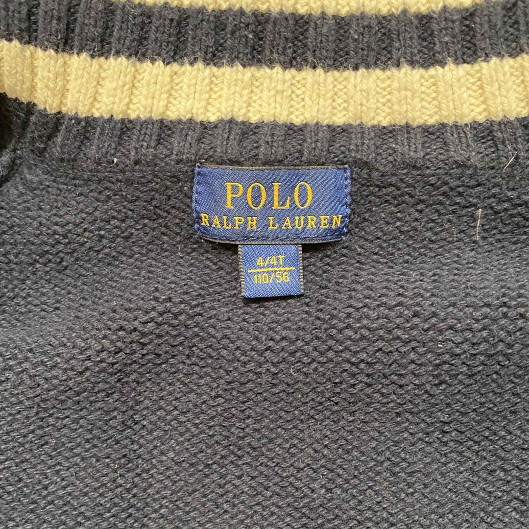 POLO RALPH LAUREN(ポロラルフローレン)のポロラルフローレン　ニット キッズ/ベビー/マタニティのキッズ服男の子用(90cm~)(ジャケット/上着)の商品写真