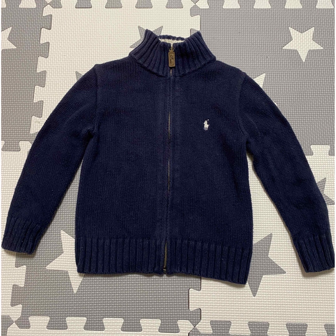 POLO RALPH LAUREN(ポロラルフローレン)のポロラルフローレン　ニット キッズ/ベビー/マタニティのキッズ服男の子用(90cm~)(ジャケット/上着)の商品写真