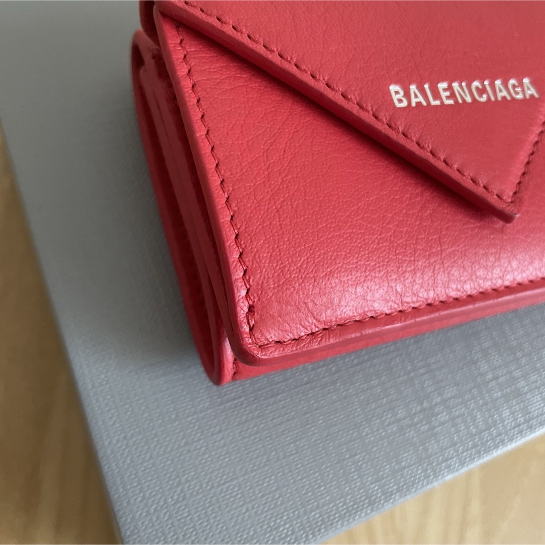 Balenciaga - 新品未使用 バレンシアガ ペーパーミニウォレット 三