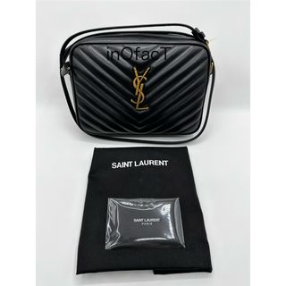 サンローラン(Saint Laurent)の黒×金 正規新品 Saint laurent サンローラン ルー カメラバッグ(ショルダーバッグ)