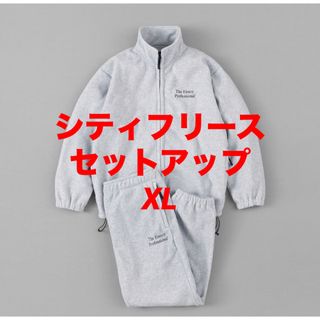 ワンエルディーケーセレクト(1LDK SELECT)のグレー XL ENNOY スタイリスト私物 CITY FLEECE セットアップ(ブルゾン)