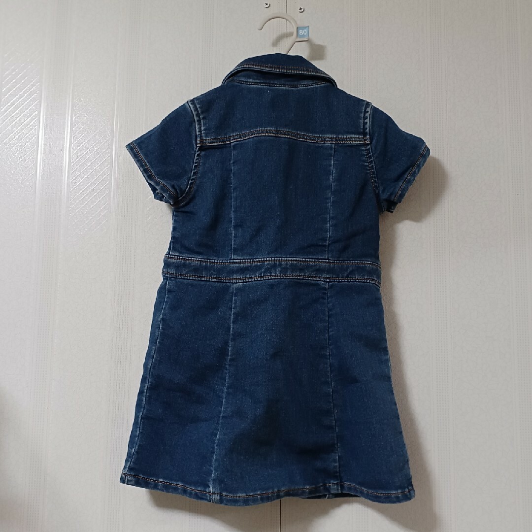 babyGAP(ベビーギャップ)のbabyGAP　デニムチュニック キッズ/ベビー/マタニティのキッズ服女の子用(90cm~)(スカート)の商品写真