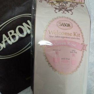 サボン(SABON)のSABONウェルカムキット　グリーンローズ(ボディスクラブ)