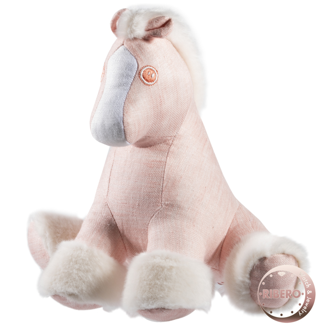 SAブランドHERMES エルメス Baby Hermy plush ベビーエルミー 103145M 01 ぬいぐるみ ピンク