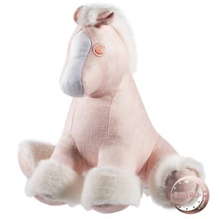 エルメス(Hermes)のHERMES エルメス Baby Hermy plush ベビーエルミー 103145M 01 ぬいぐるみ ピンク【中古】(ぬいぐるみ/人形)