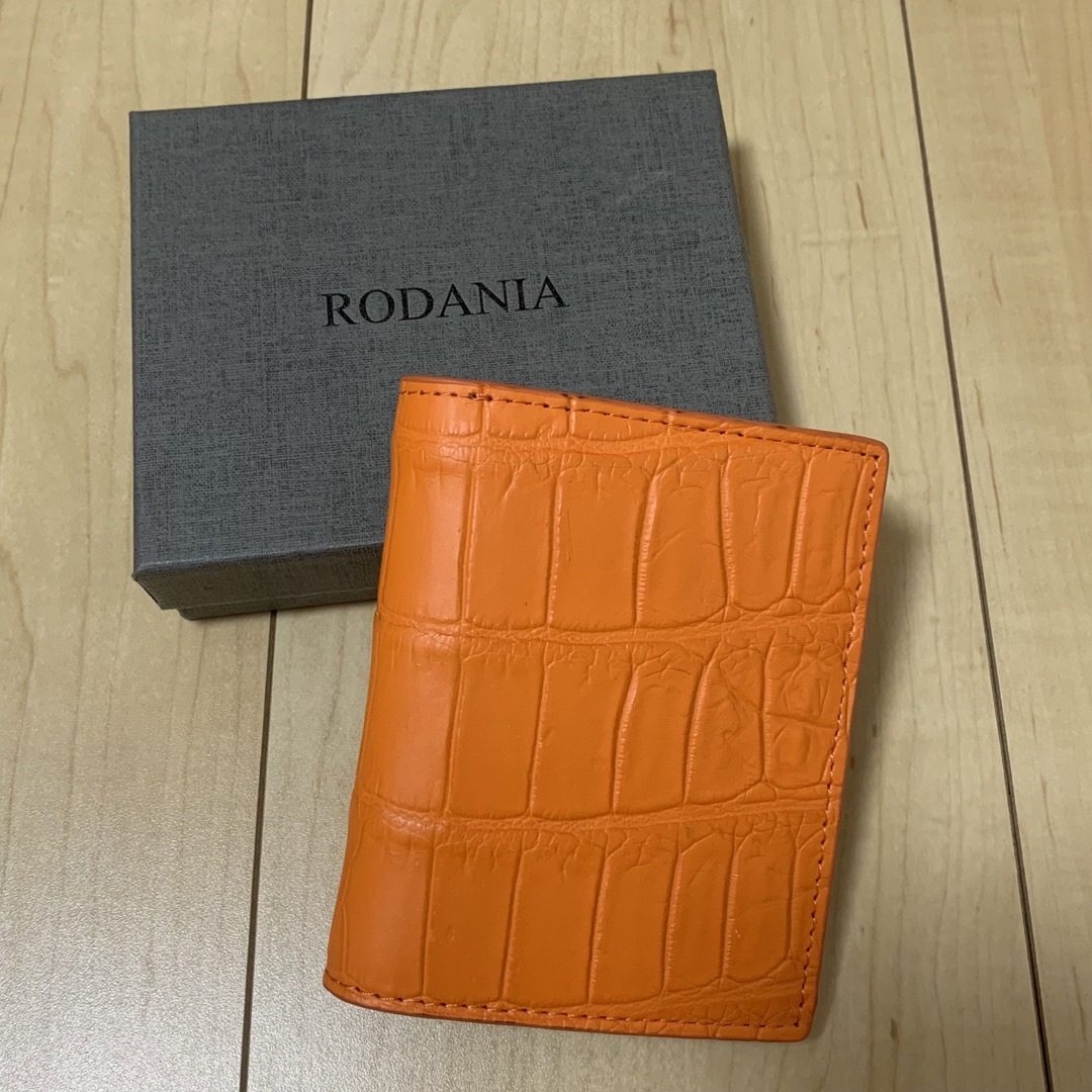 RODANIA(ロダニア)のRODANIA ロダニア 二つ折り財布 クロコダイル 財布 ワニ RDC9902 メンズのファッション小物(折り財布)の商品写真