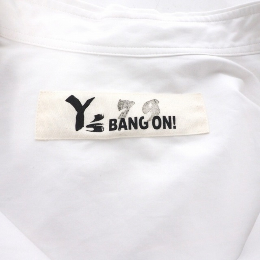 Y's(ワイズ)のワイズ Y's BANG ON ヨウジヤマモト 20AW 切込みシャツ 2 白 メンズのトップス(シャツ)の商品写真