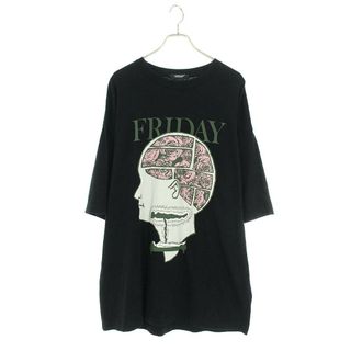 アンダーカバー(UNDERCOVER)のアンダーカバー  UC1C4893-2 フロントプリントオーバーサイズTシャツ メンズ 3(Tシャツ/カットソー(半袖/袖なし))