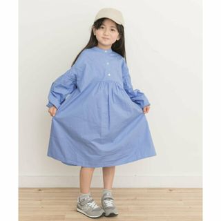 アーバンリサーチドアーズ(URBAN RESEARCH DOORS)の【BLUE】切替ギャザーAラインワンピース(KIDS)(その他)