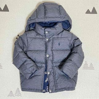 ポロラルフローレン(POLO RALPH LAUREN)の美品　ラルフローレン キッズ　ウォーターレジスタントダウンジャケット　3T(ジャケット/上着)