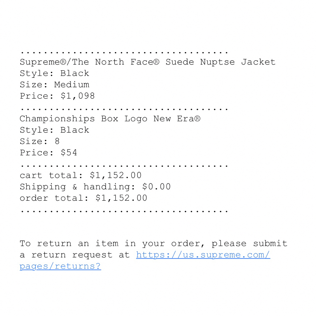 Supreme(シュプリーム)のSupreme North Face Suede Nuptse Jacket M メンズのジャケット/アウター(ダウンジャケット)の商品写真