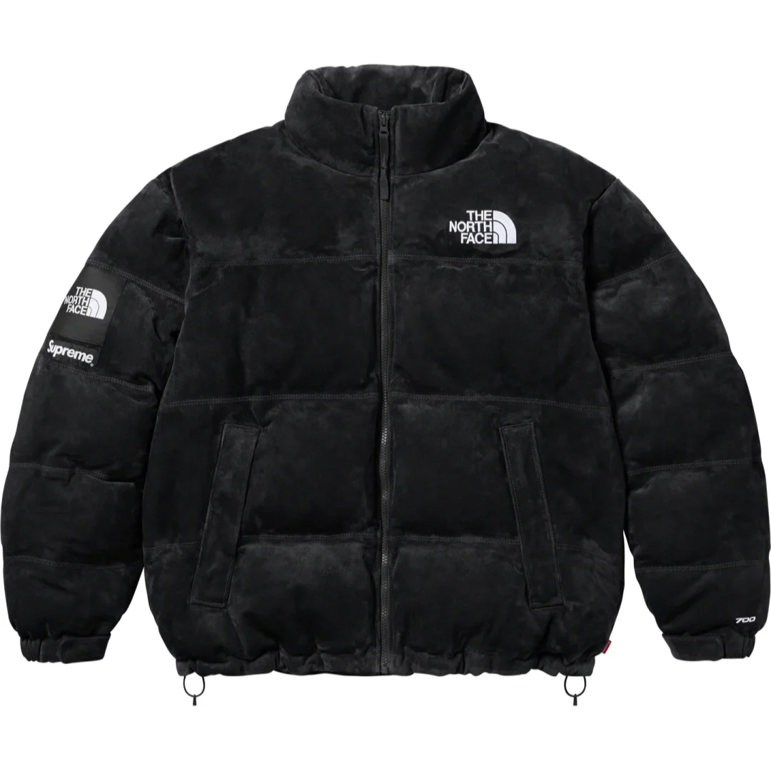 Supreme(シュプリーム)のSupreme North Face Suede Nuptse Jacket M メンズのジャケット/アウター(ダウンジャケット)の商品写真