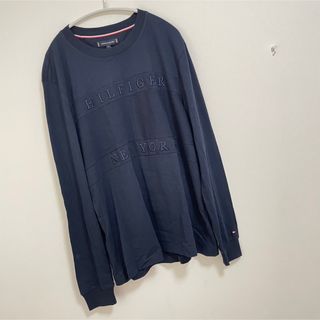 トミーヒルフィガー(TOMMY HILFIGER)のトミーヒルフィガー　ストラクチャーフラッグTシャツ(Tシャツ/カットソー(七分/長袖))