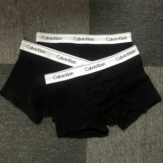 シーケーカルバンクライン(ck Calvin Klein)のカルバンクライン　ボクサーパンツセット　L　黒3点セット(ボクサーパンツ)