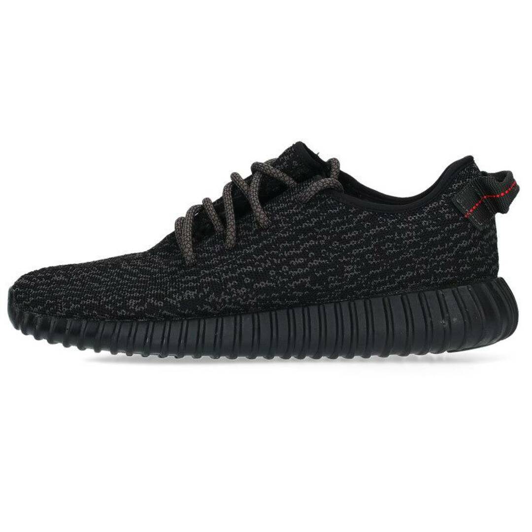 adidas(アディダス)のアディダス カニエウエスト  YEEZY BOOST 350 PIRATE BLACK BB5350 イージーブーストパイレーツブラックスニーカー メンズ 27.5cm メンズの靴/シューズ(スニーカー)の商品写真