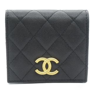 シャネル(CHANEL)のシャネル マトラッセスモールウォレット 二つ折り財布(財布)