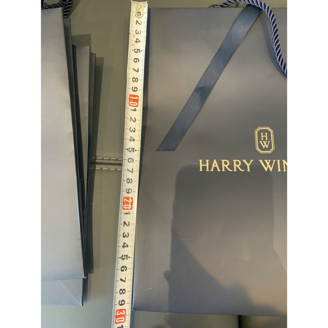 HARRY WINSTON(ハリーウィンストン)のHarry Winston 紙袋　3枚セット レディースのバッグ(ショップ袋)の商品写真