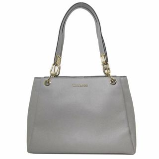 マイケルコース(Michael Kors)の【新品】マイケルコース バッグ トートバッグ MICHAEL KORS トリーシャ レザー ラージ トリプル ガセット ショルダー 肩掛け A4対応 35H1G9TL9L アウトレット レディース(トートバッグ)