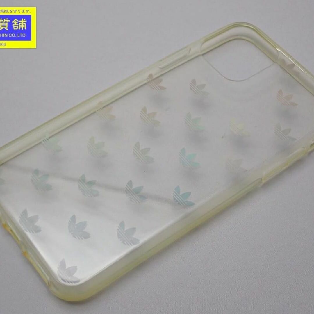 iPhone 11 Pro Max スマホケース adidas Originals Clear Case FW19 iPhone 11 Pro Max Colourful 36288 (EV7826) 中古B 【送料無料】 D-2177【質屋出品】 ハンドメイドのスマホケース/アクセサリー(スマホケース)の商品写真