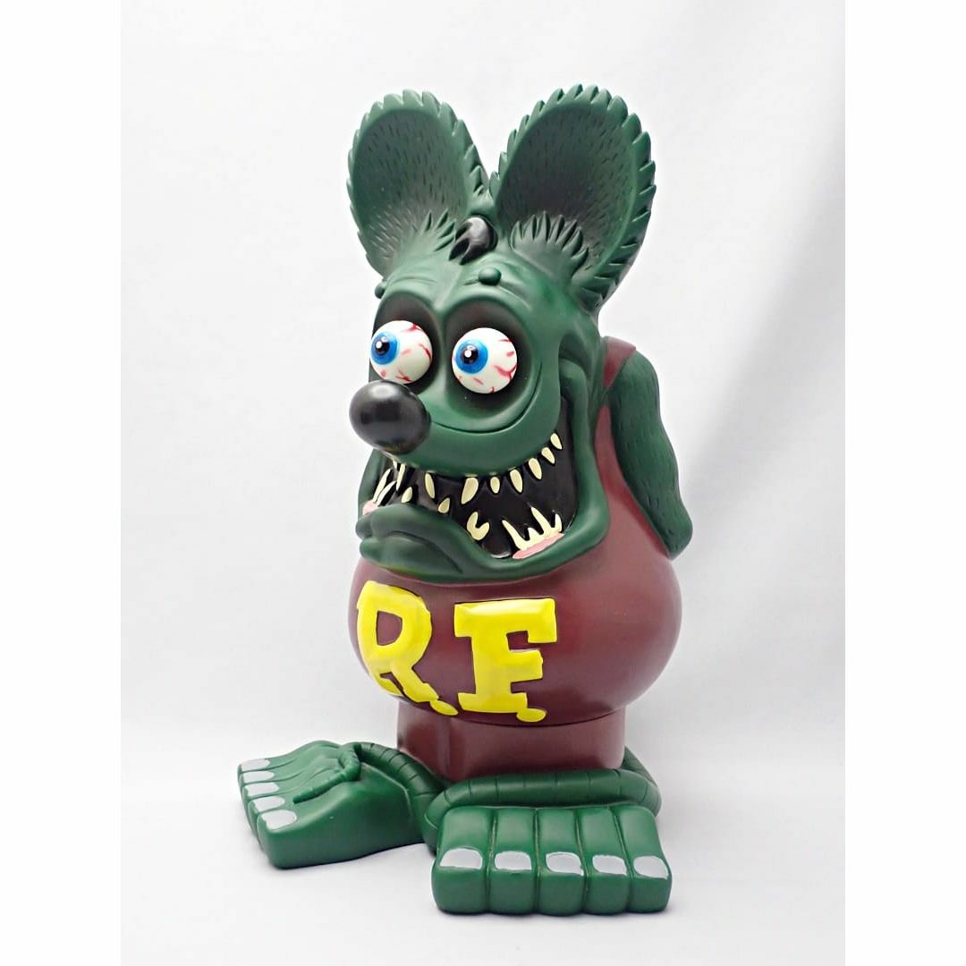 FUNKO(ファンコ)のFUNKO ファンコ  RAT FINK R/F ラットフィンク フィギュア 31cm ネズミ 鼠 ディスプレイ 置物 中古A+ 【送料無料】 D-2184【質屋出品】 エンタメ/ホビーのフィギュア(アメコミ)の商品写真