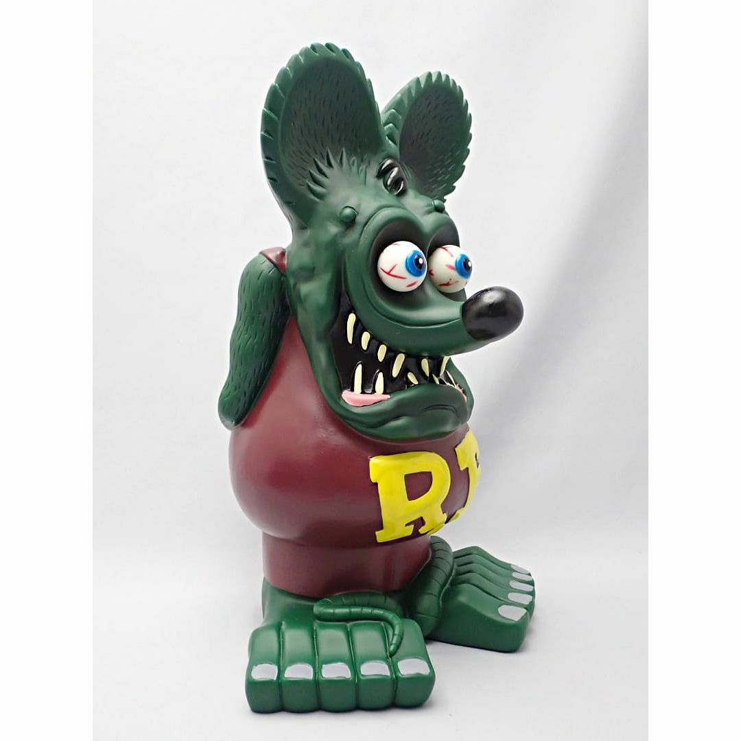 FUNKO(ファンコ)のFUNKO ファンコ  RAT FINK R/F ラットフィンク フィギュア 31cm ネズミ 鼠 ディスプレイ 置物 中古A+ 【送料無料】 D-2184【質屋出品】 エンタメ/ホビーのフィギュア(アメコミ)の商品写真