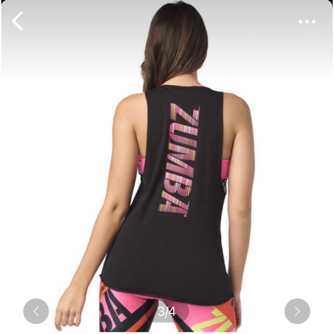 Zumba(ズンバ)のZUMBA トップス レディースのトップス(タンクトップ)の商品写真