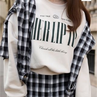 Her lip to - Hemingway Check Tweed Jacket Sサイズの通販 by あー
