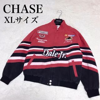 希少 大きいサイズ chase レーシングジャケット ライダースジャケット 赤(ライダースジャケット)