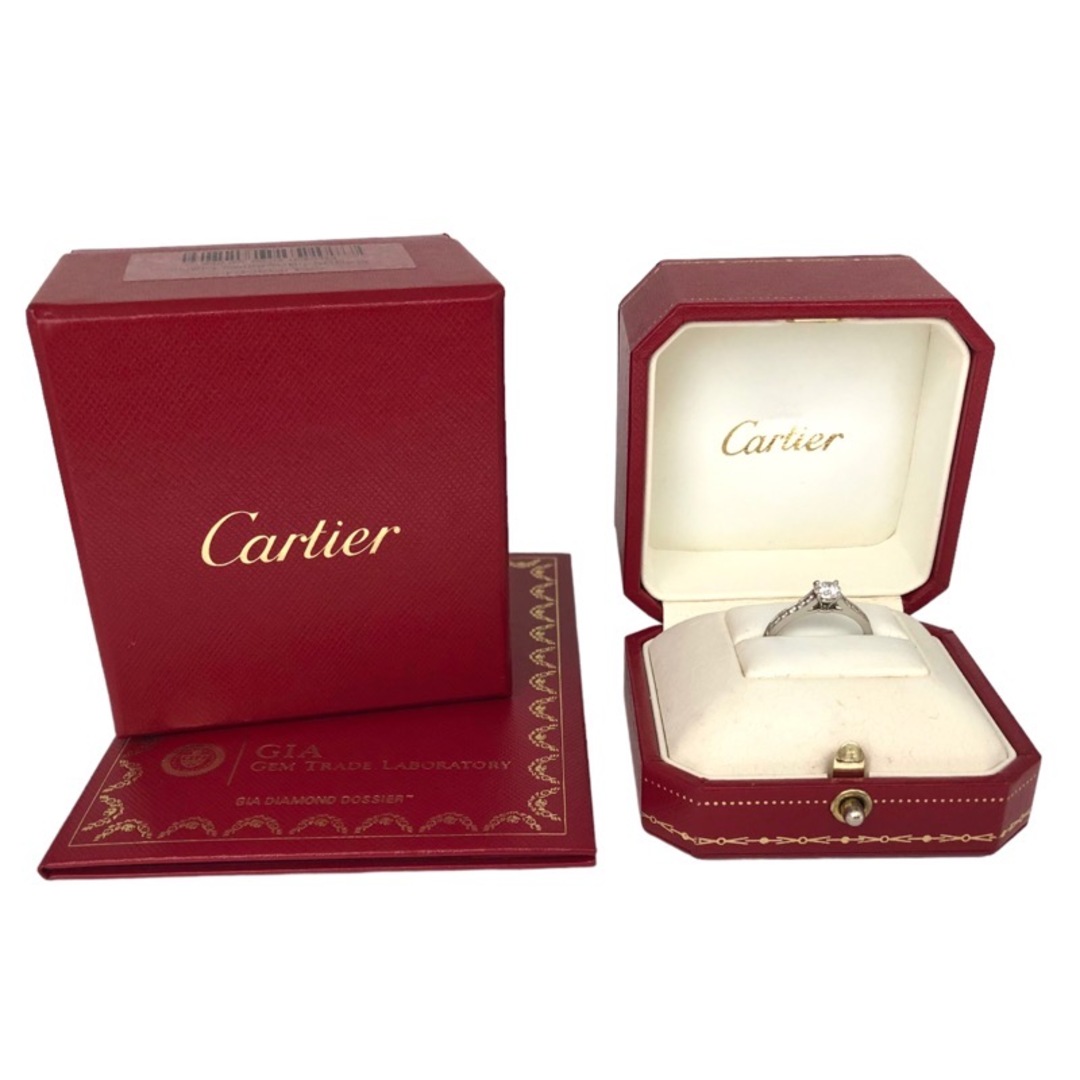 Cartier(カルティエ)の　カルティエ Cartier ソリテール1895 ダイヤリングソリテール Pt950 Pt950プラチナ ジュエリー レディースのアクセサリー(リング(指輪))の商品写真