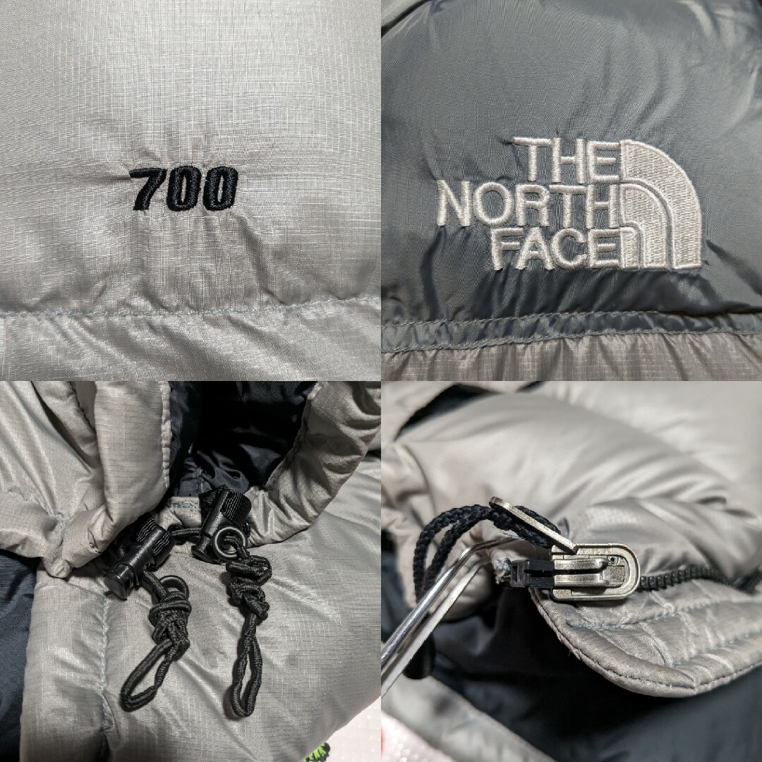THE NORTH FACE(ザノースフェイス)の超入手困難 激レア ノースフェイス ヌプシ ダウン メンズ L シルバーグレー系 メンズのジャケット/アウター(ダウンジャケット)の商品写真