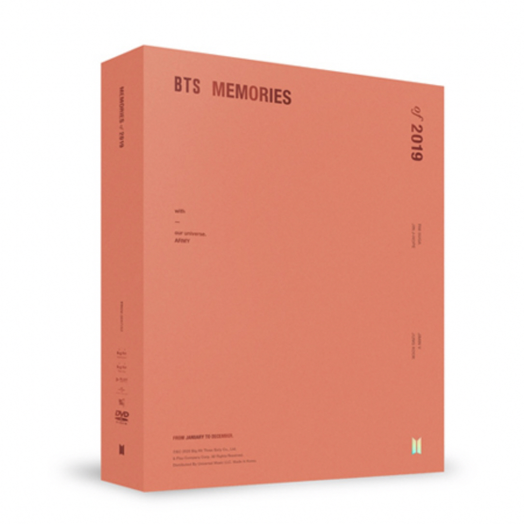 BTS BTS MEMORIES OF 2019 DVD メモリーズ韓流KPOP