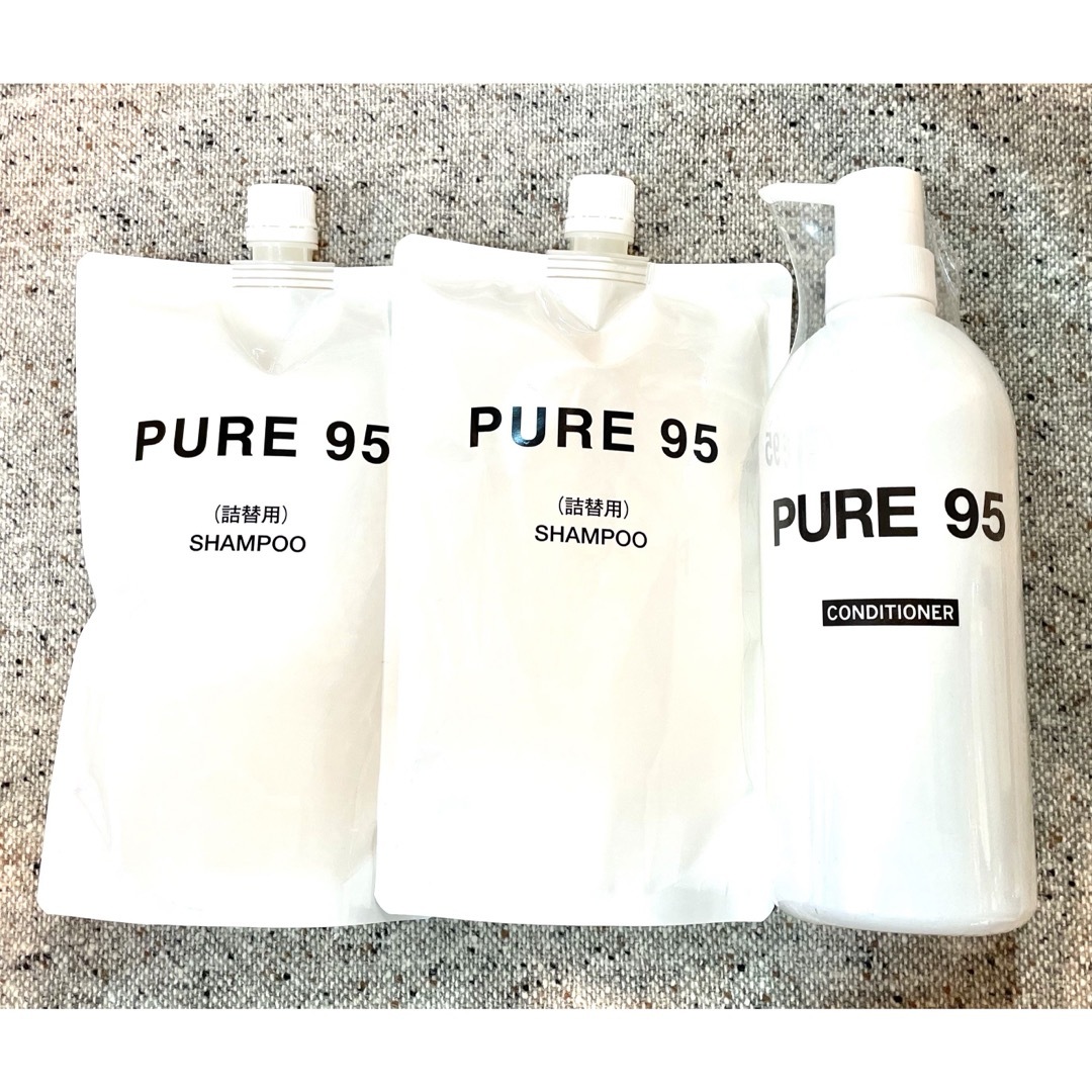 PURE95 シャンプー 詰替用 2個セット PURE95 シャンプー 詰替用 2個セット