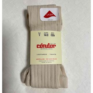 ロンハーマン(Ron Herman)のCondor Ribbed Tights 304 Linen /2リブタイツ(靴下/タイツ)