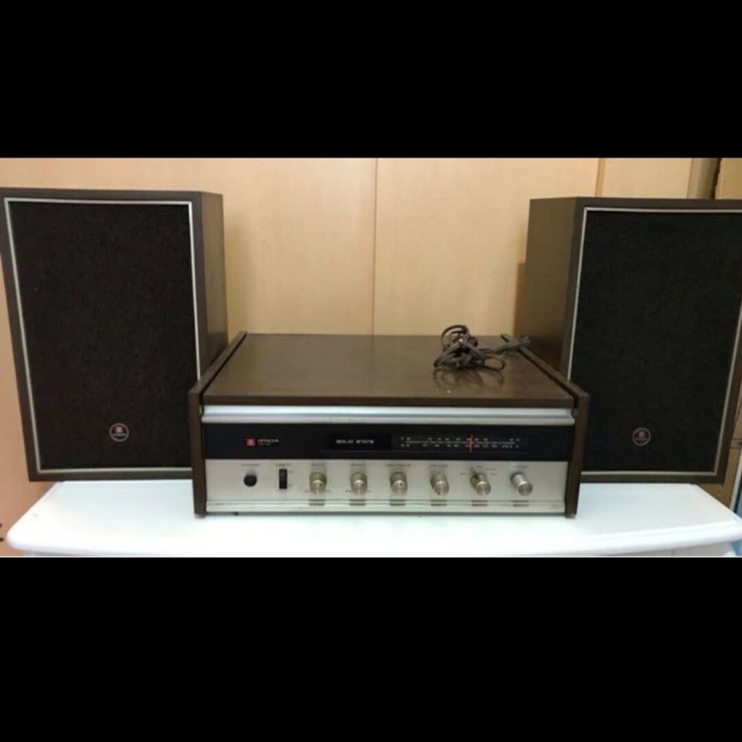 HITACHI 日立 レコードプレーヤー レトロの通販 by しとんしとん HITACHI 日立 レコードプレーヤー レトロの通販 by しとんしとん
