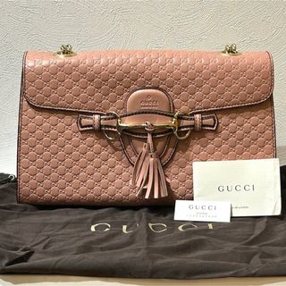 グッチ(Gucci)のGUCCI♦︎グッチ エミリーチェーンショルダーバッグ マイクログッチシマ(ショルダーバッグ)