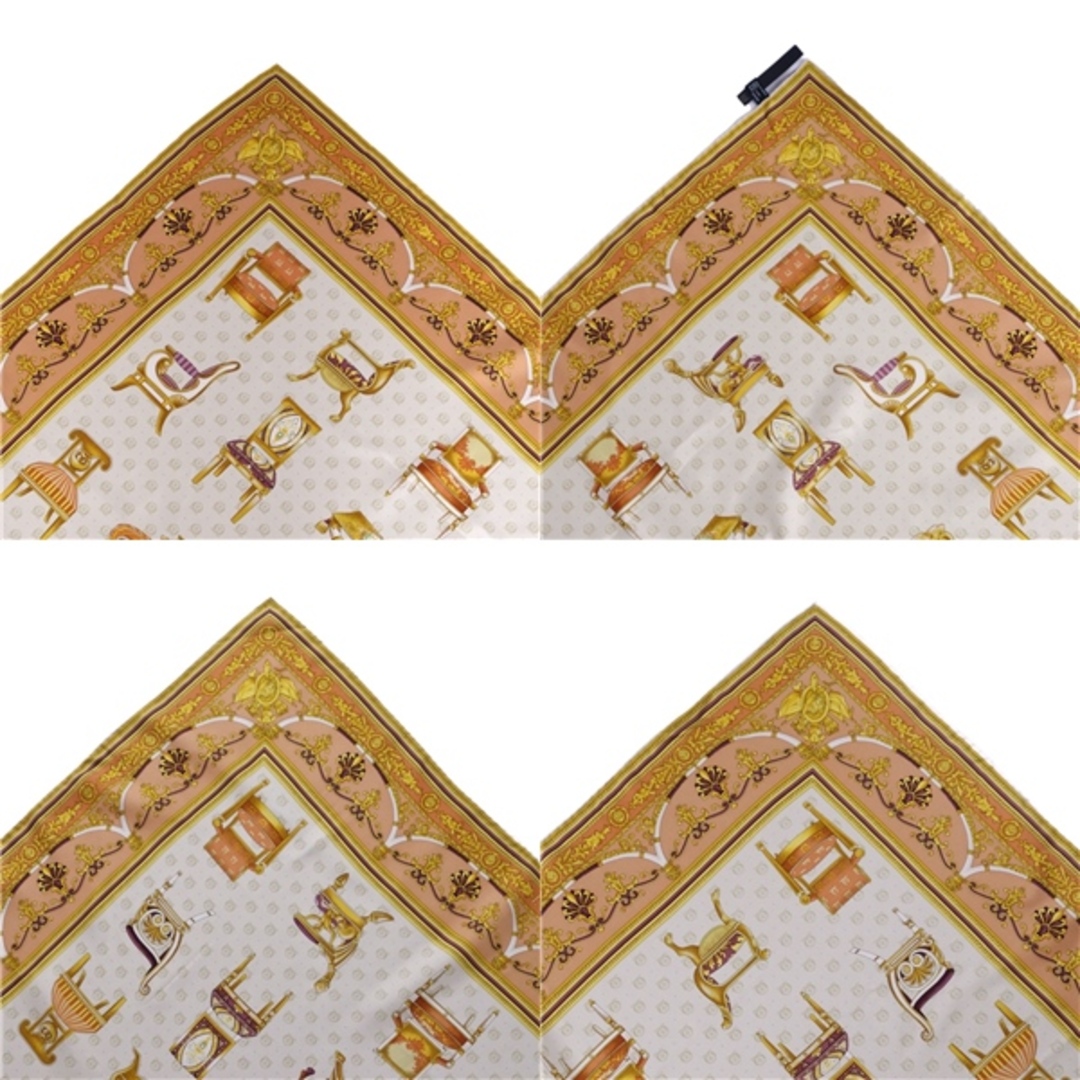 GUCCI - 極美品 グッチ GUCCI スカーフ 総柄 ロゴ シルク100 GUCCI - 極美品 グッチ GUCCI スカーフ 総柄 ロゴ シルク100