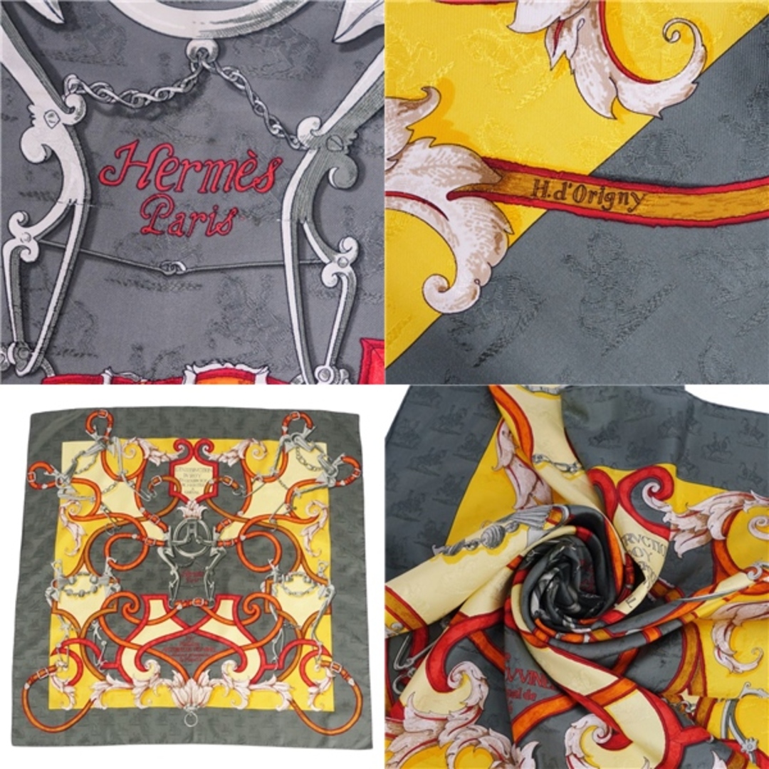 HERMES - 美品 エルメス HERMES スカーフ カレ90 L'INSTRVCTION HERMES - 美品 エルメス HERMES スカーフ カレ90 L'INSTRVCTION