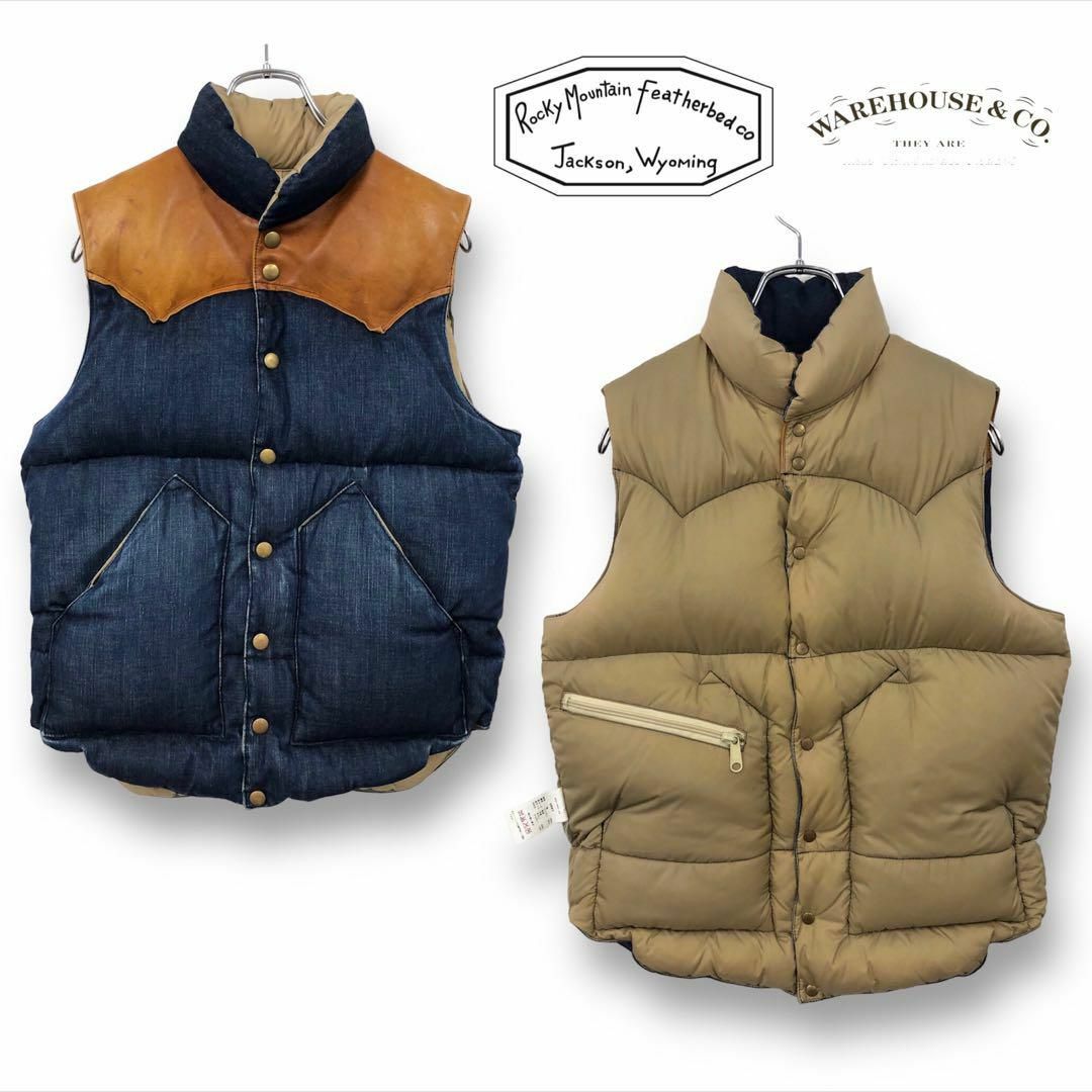 Rocky Mountain Featherbed(ロッキーマウンテンフェザーベッド)の【送料無料】Rocky Mountain Featherbed ダウンベスト メンズのジャケット/アウター(ダウンベスト)の商品写真