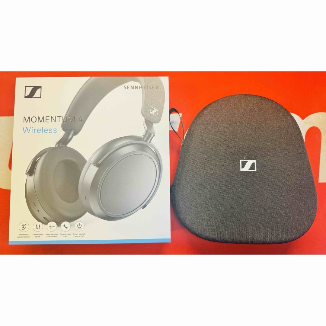 ヘッドフォン/イヤフォンSennheiser MOMENTUM 4 Wireless Black