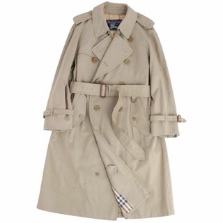 バーバリー(BURBERRY)のVintage バーバリー Burberrys コート トレンチコート コットン100％ 裏チェック アウター メンズ 90-165(S相当) ベージュカーキ(トレンチコート)