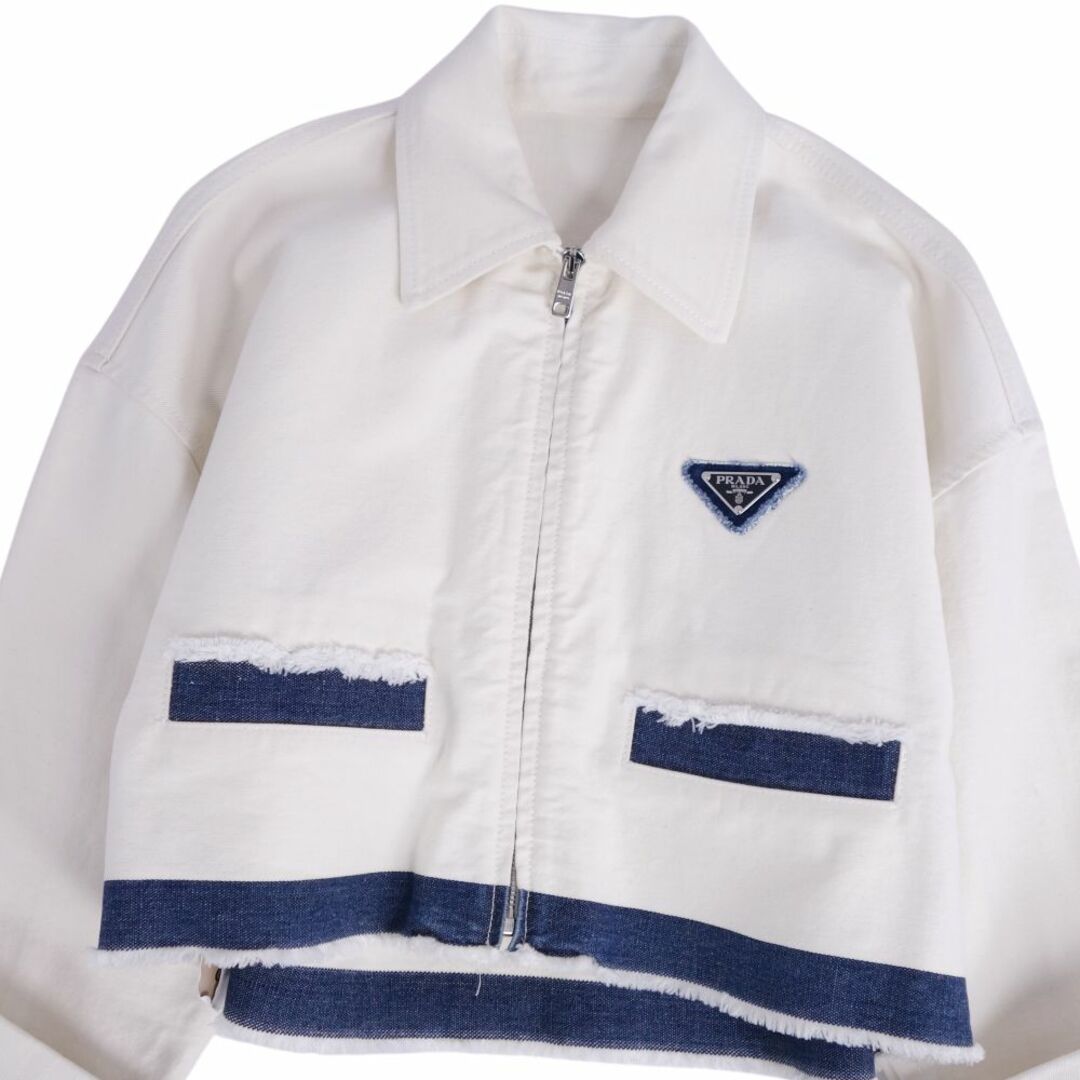 PRADA - 極美品 プラダ PRADA ジャケット 2021 デニムジャケット PRADA - 極美品 プラダ PRADA ジャケット 2021 デニムジャケット