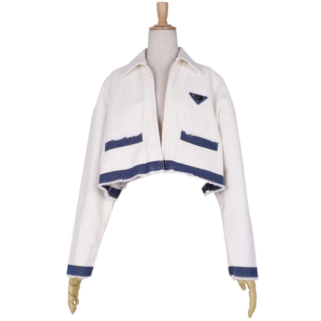PRADA - 極美品 プラダ PRADA ジャケット 2021 デニムジャケット PRADA - 極美品 プラダ PRADA ジャケット 2021 デニムジャケット